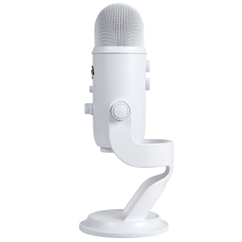 Logitech for Creators Blue Yeti USB Microphone for Gaming, Streaming, Podcasting, Twitch, YouTube, Discord, Recording for PC and Mac, 4 Polar Patterns, Studio Quality Sound, Plug & Play-Blackout