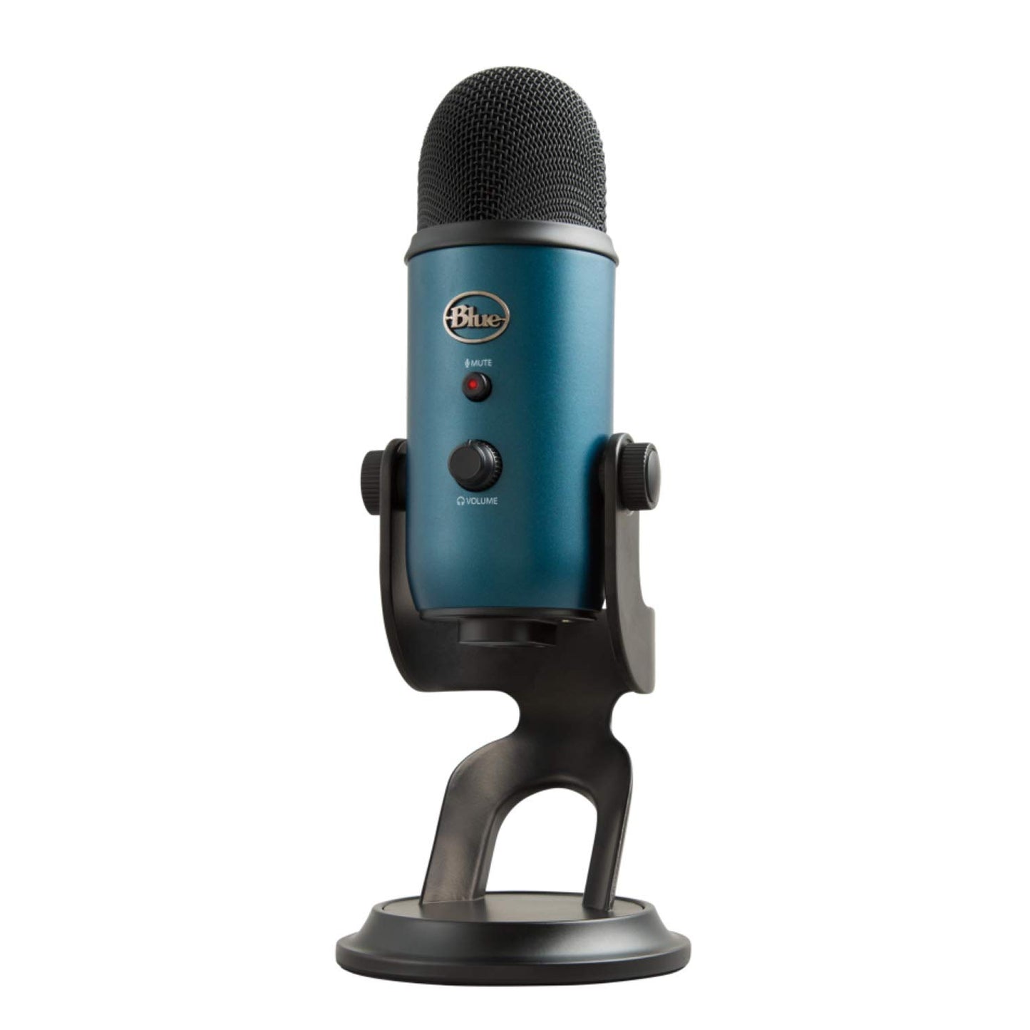 Logitech for Creators Blue Yeti USB Microphone for Gaming, Streaming, Podcasting, Twitch, YouTube, Discord, Recording for PC and Mac, 4 Polar Patterns, Studio Quality Sound, Plug & Play-Blackout