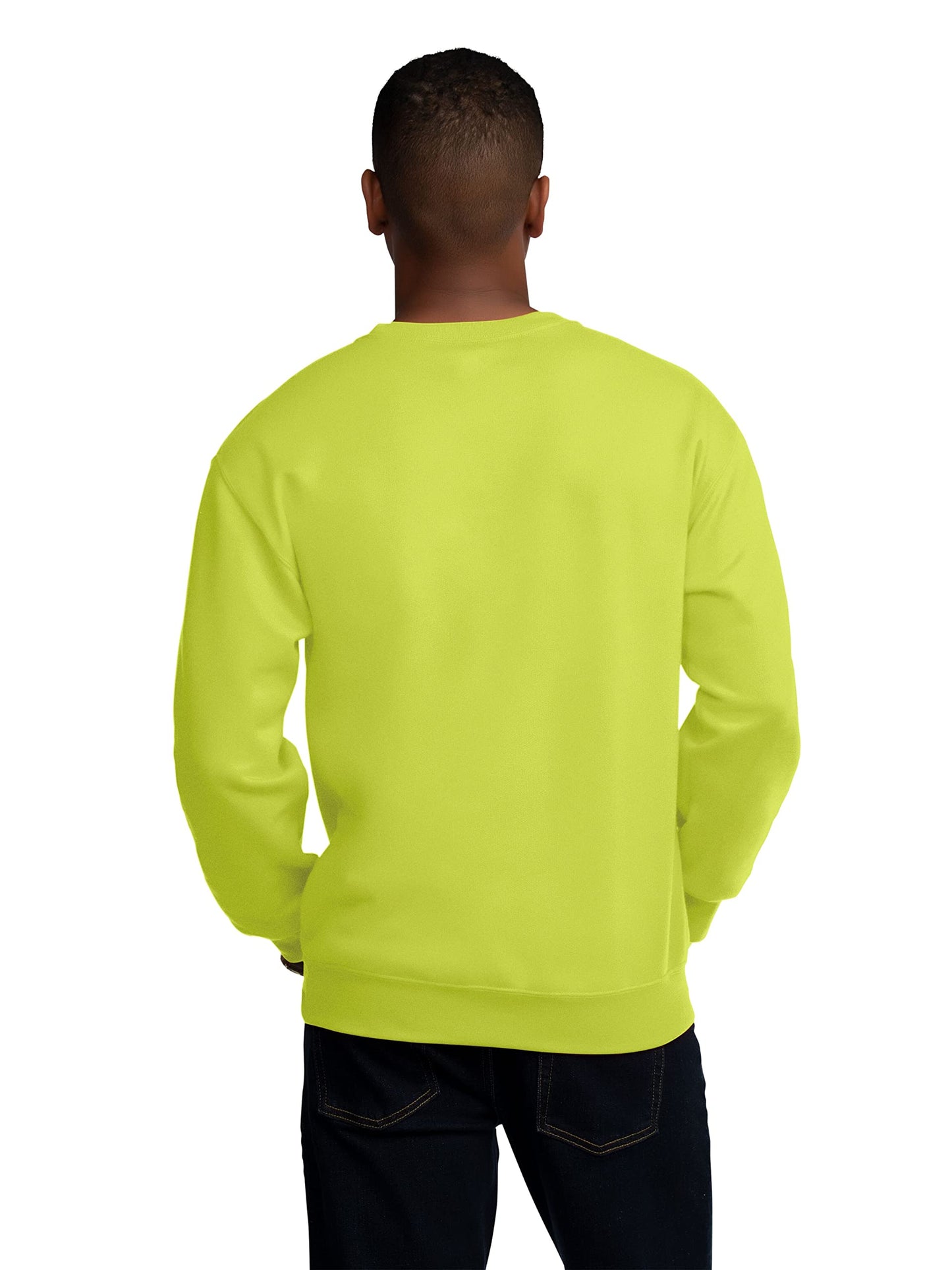 Fruit of the Loom Men's Eversoft Fleece Sweatshirts, Moisture Wicking & Breathable, Crewneck Sweatshirt