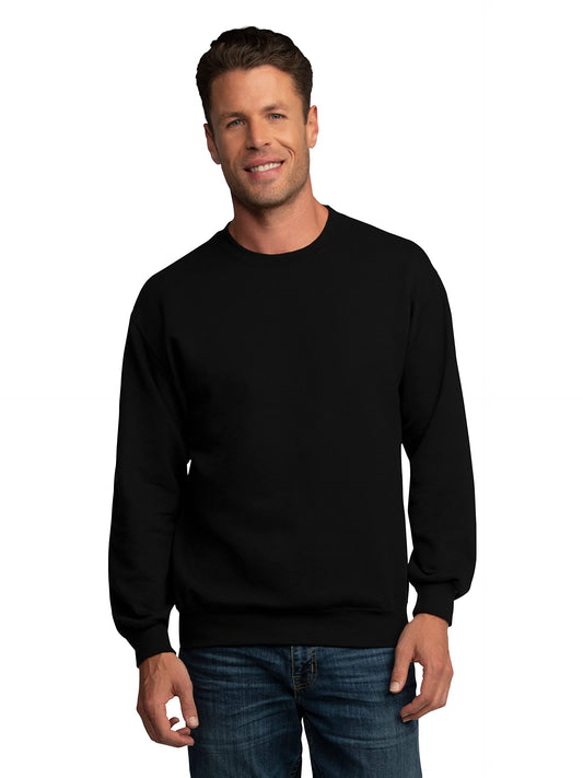 Fruit of the Loom Men's Eversoft Fleece Sweatshirts, Moisture Wicking & Breathable, Crewneck Sweatshirt