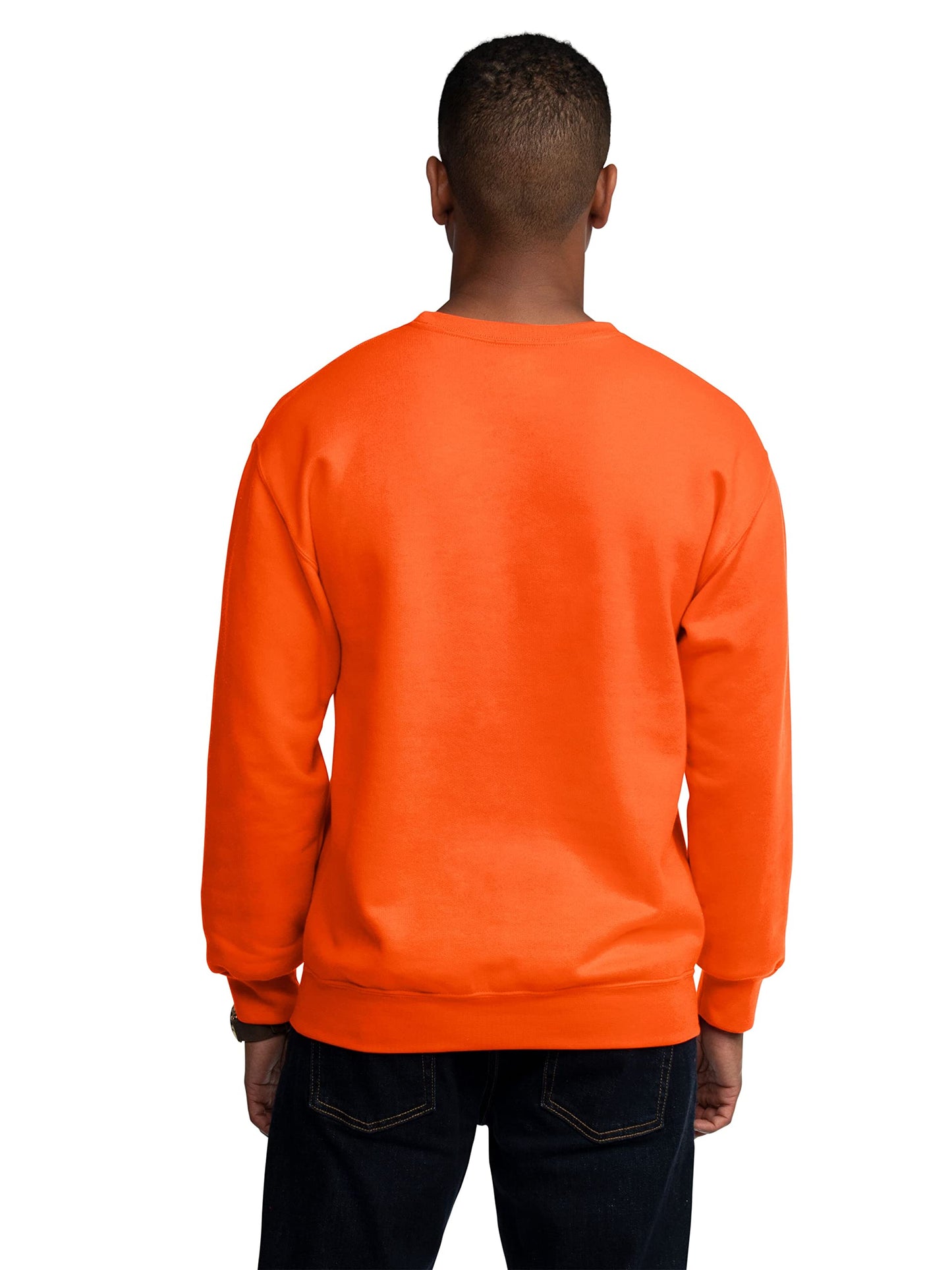 Fruit of the Loom Men's Eversoft Fleece Sweatshirts, Moisture Wicking & Breathable, Crewneck Sweatshirt