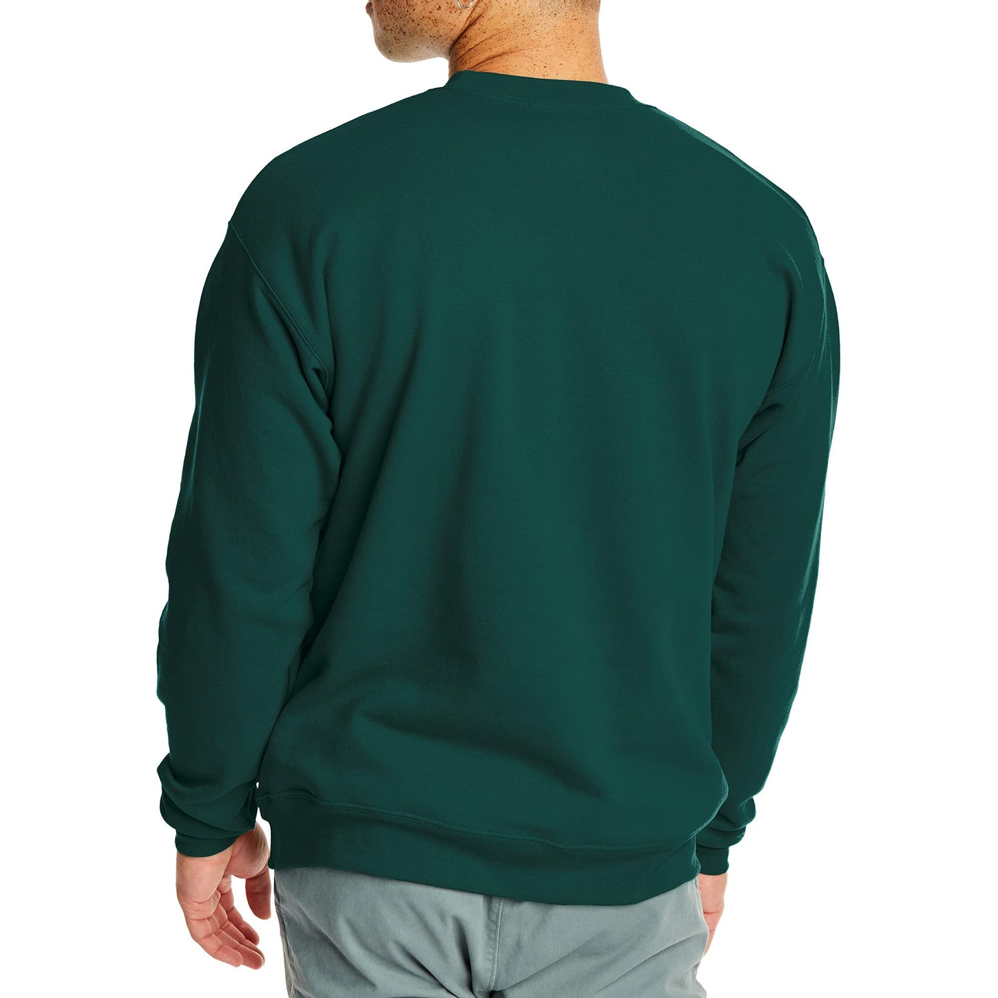 Hanes EcoSmart Fleece, Cotton-Blend Pullover, Crewneck Sweatshirt for Men (1 Or 2 Pack)