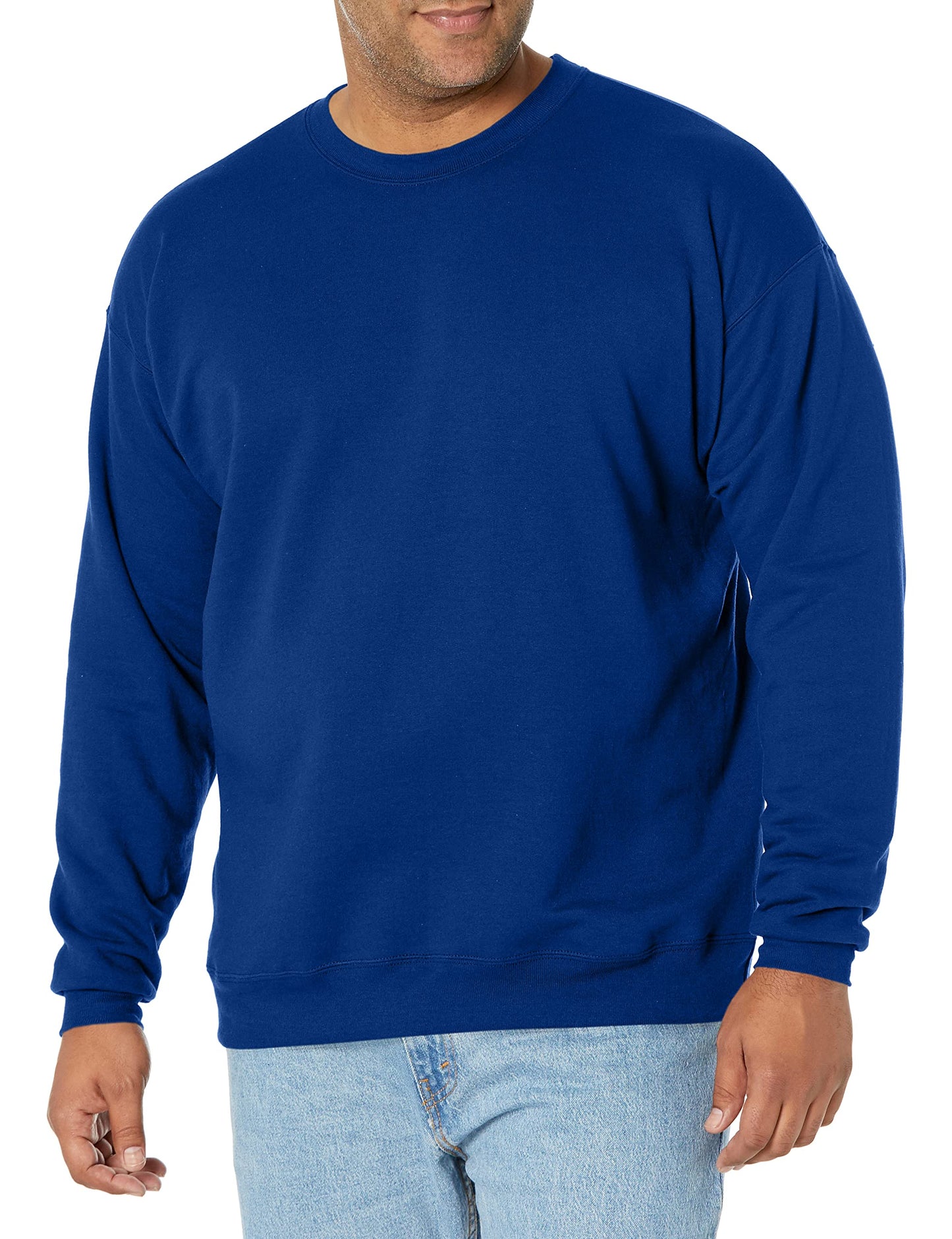 Hanes EcoSmart Fleece, Cotton-Blend Pullover, Crewneck Sweatshirt for Men (1 Or 2 Pack)