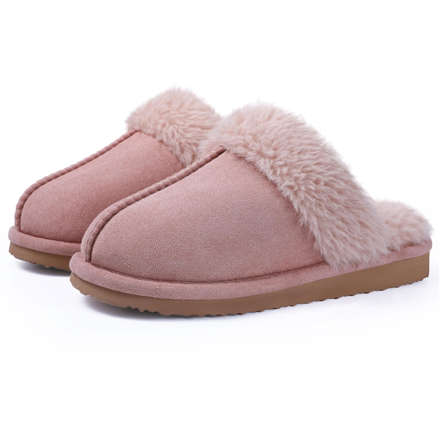 Litfun Women's Fuzzy Memory Foam Slippers Fluffy Winter House Shoes Indoor and Outdoor