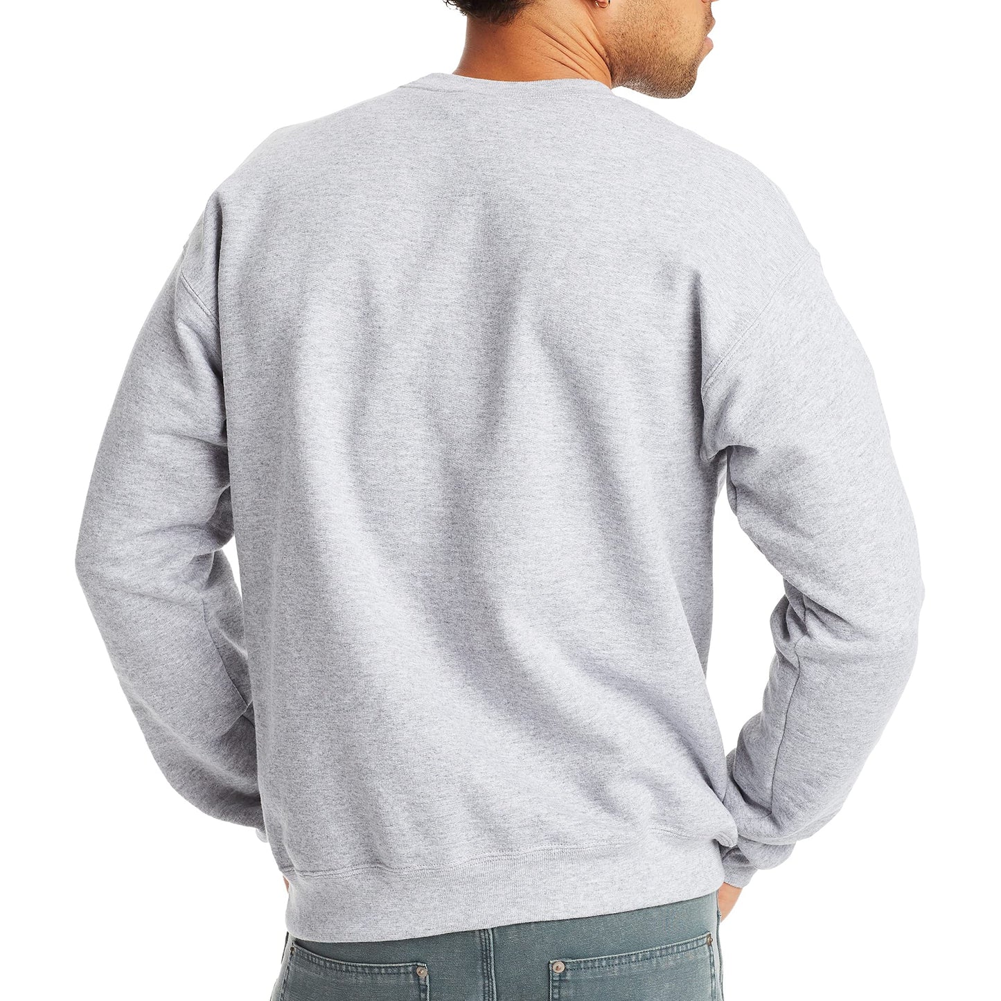 Hanes EcoSmart Fleece, Cotton-Blend Pullover, Crewneck Sweatshirt for Men (1 Or 2 Pack)